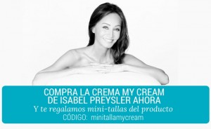 muestras gratis crema Isabel Preysler