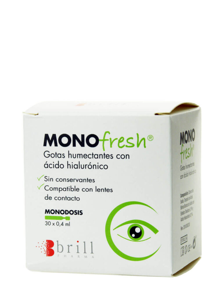 Brill Pharma Monofresh Lágrimas Artificiales Monodosis 30 x 0,4 ml