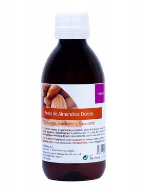 Aceite almendras dulces mimaos 250ml.
