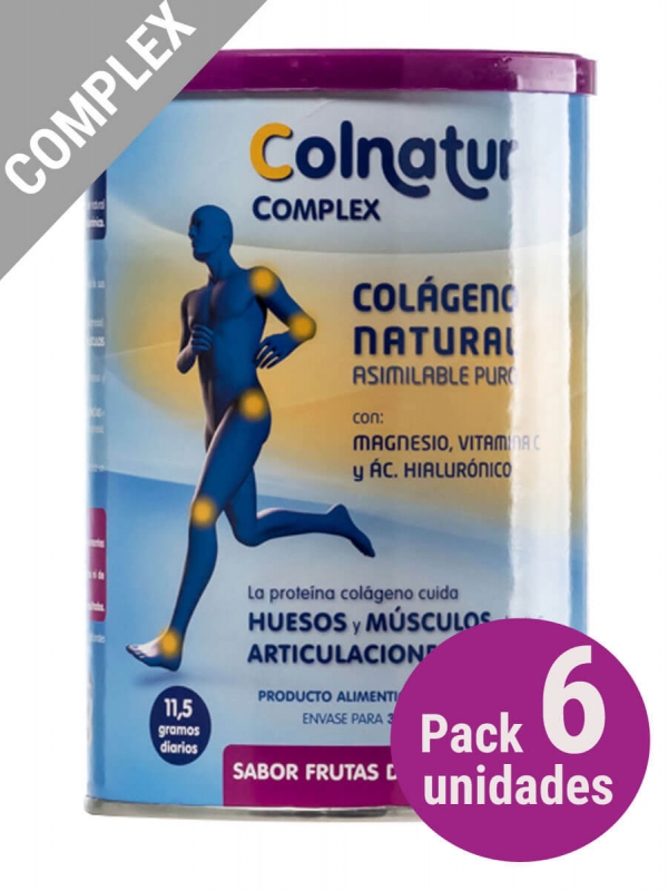 Colnatur x 6 - Colnatur Classic Colageno Natural sabor Frutas del Bosque  315gr