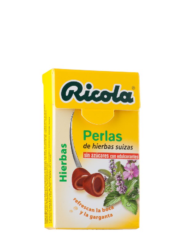 Ricola perlas hierbas