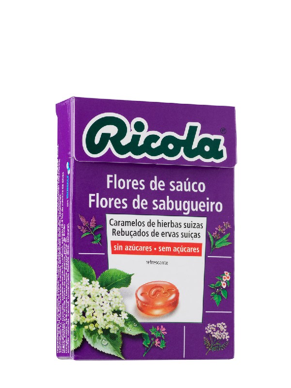 Ricola caramelo flores de sauco.