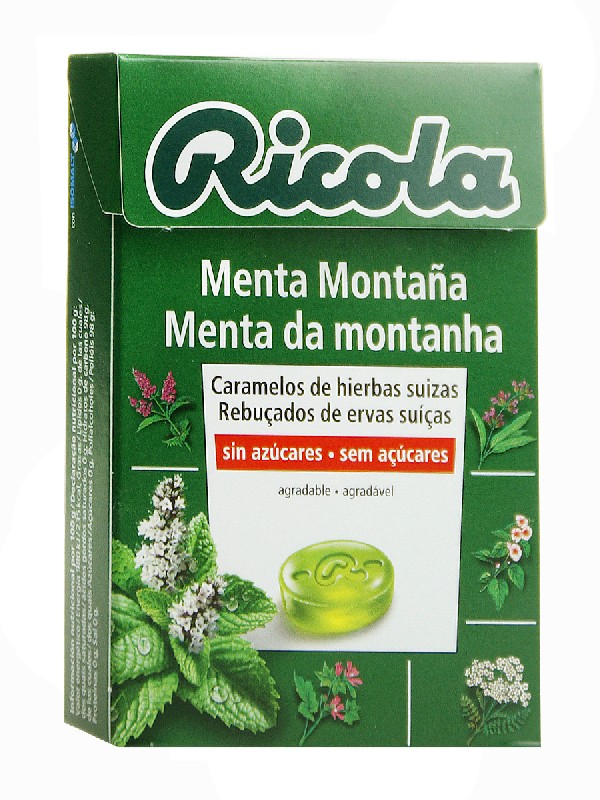 Ricola caramelo menta montaña