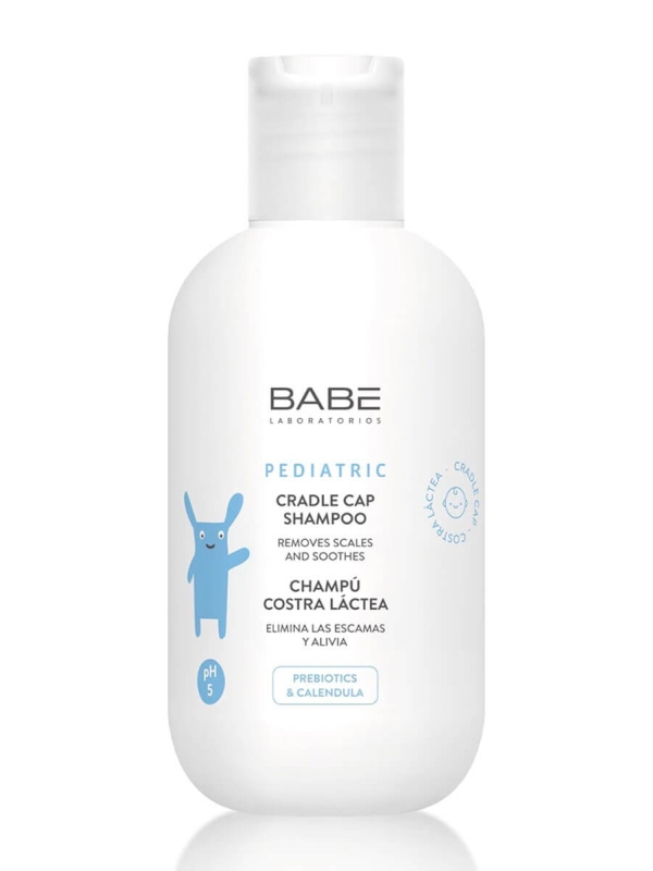 Babe Laboratorios Cradle Cap Shampoo - Champú para costra láctea de bebés  con extracto de caléndula