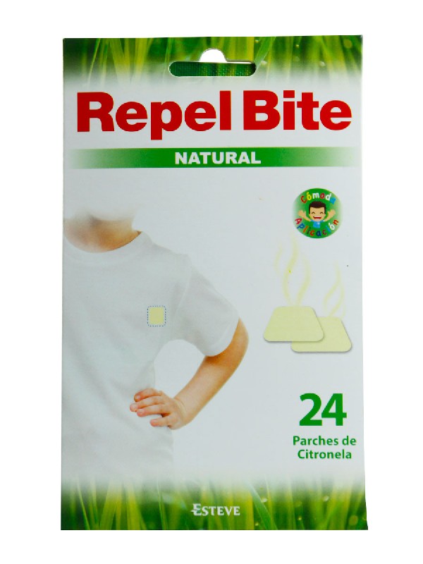 Parches con citronela 24 unidades repel bite