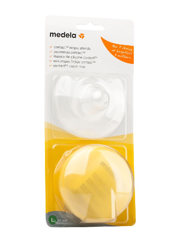 Medela pezonera silicons talla l 2 unidades