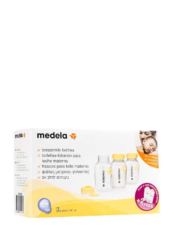 Medela botella-biberon 150 ml 3 uds