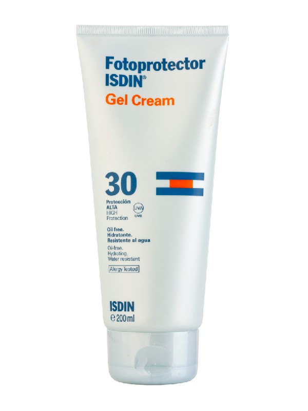 Fotoprotector isdin gel cream spf30, 200 ml