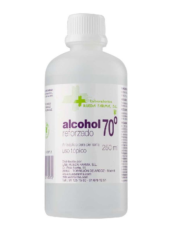 Rueda farma alcohol 70º 250 ml
