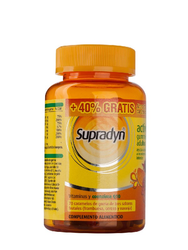 Supradyn gummies adultos 50 unidades