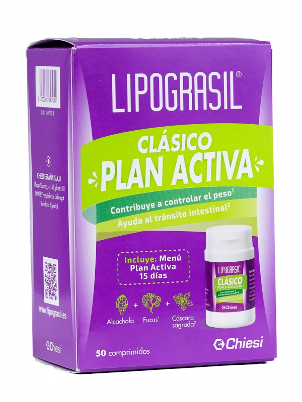 Lipograsil cásico 50 comprimidos