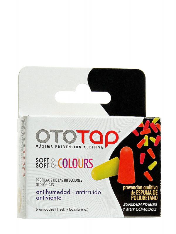 Oto-tap tapones oidos soft & colours poliuretano