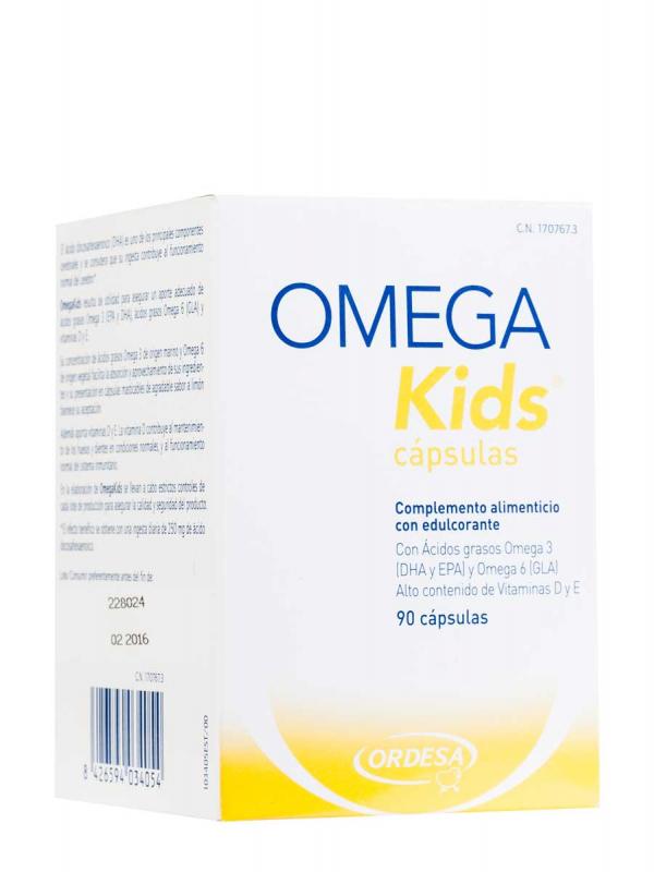 Omega kids 90 cápsulas