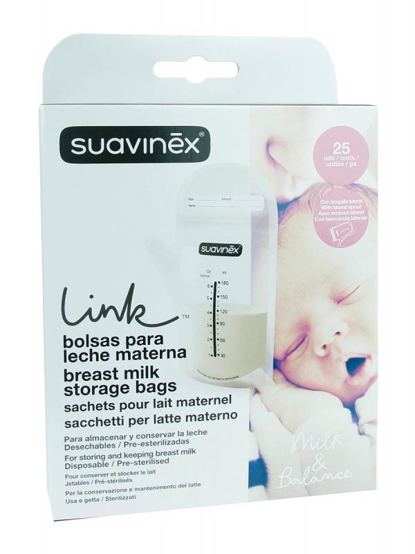 Suavinex® bolsas almacenaje leche materna 25uds