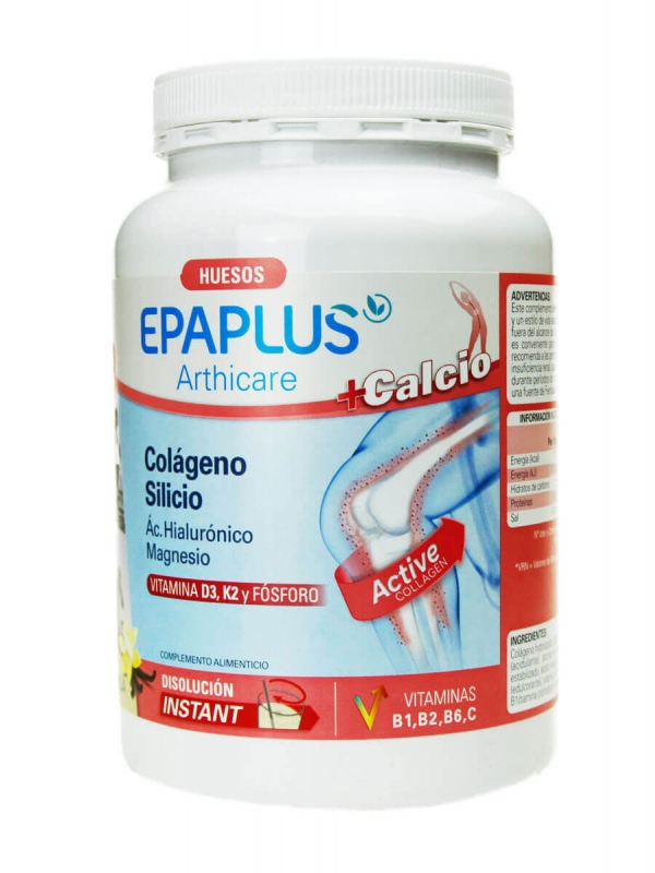 Epaplus arthicare +calcio + silicio sabor vainilla 383g. Comprar a precio  en oferta