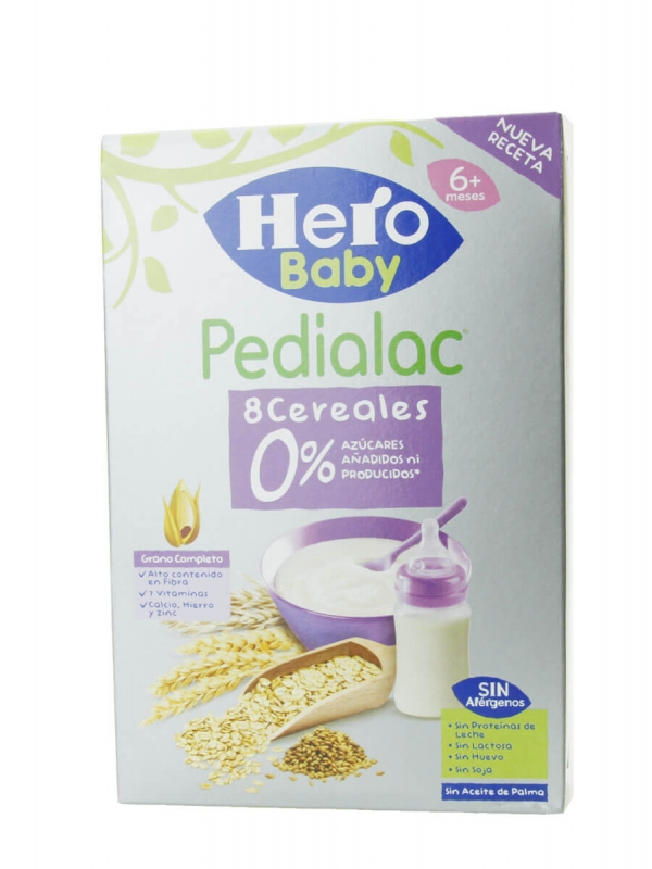 Papilla de cereales Hero Baby 8 cereales