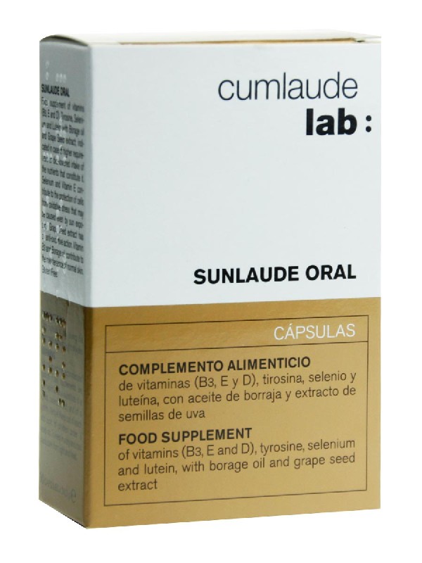 Cumlaude lab: sunlaude oral 30 caps