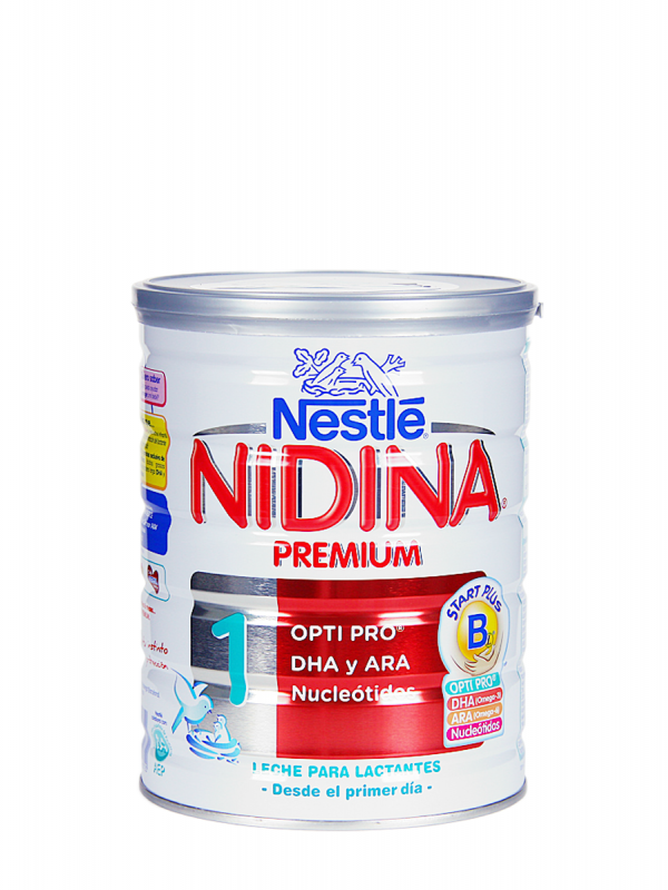 Nidina 1 premium leche de inicio 800 gr. Comprar a precio en oferta