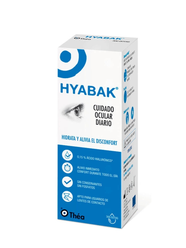 Gotas Humectantes para Ojos Hyabak x 10 ml en Oferta - Olímpica