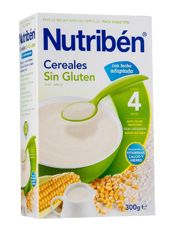 Nutriben Cereales S/Gluten 300 Gramos Nutriben
