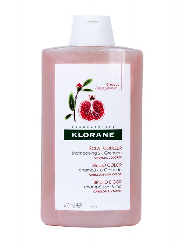 Champú a la granada cabellos con color 400 ml klorane